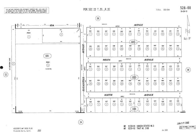 23 Hattie Ave, Cabazon CA, 92230 land for sale