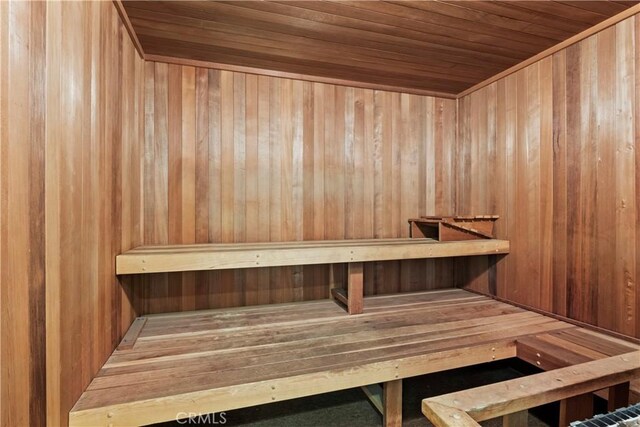 view of sauna / steam room