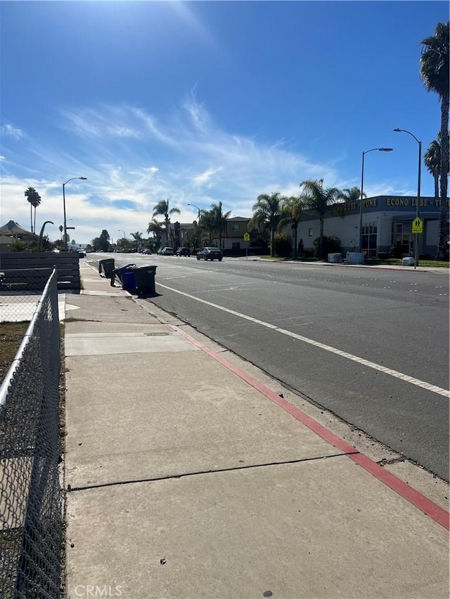 view of street