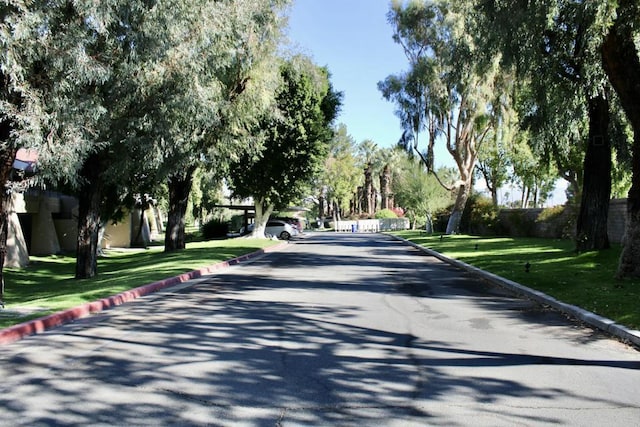 view of road