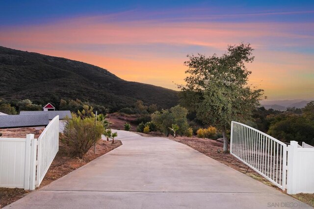 property view of mountains