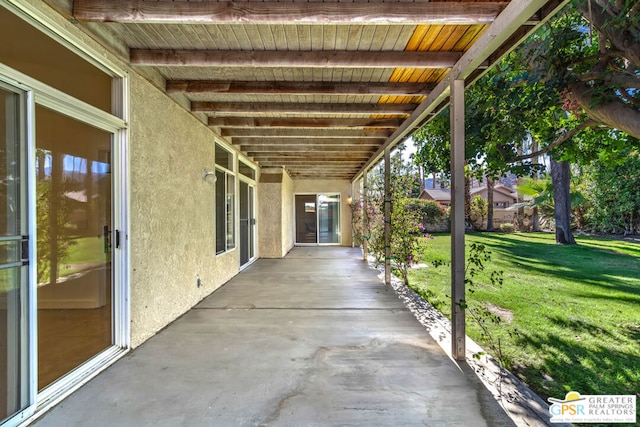 view of patio