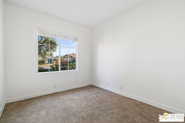 view of empty room