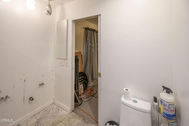 bathroom with toilet