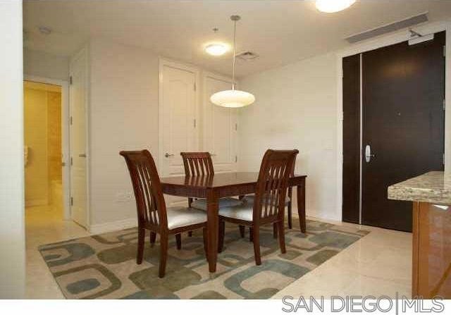 view of dining area