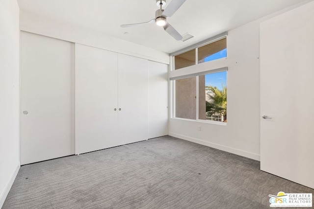 interior space featuring ceiling fan and vaulted ceiling