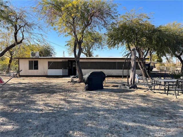 view of rear view of property