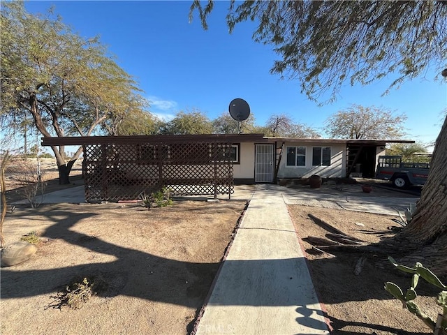 view of back of house