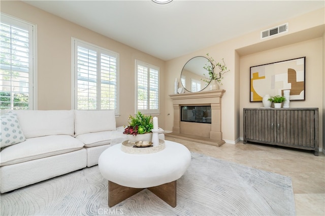 view of living room