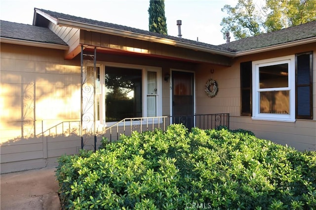 view of entrance to property