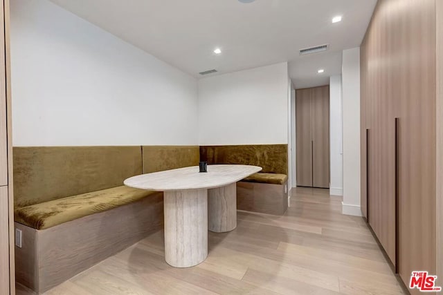 bathroom featuring wood-type flooring