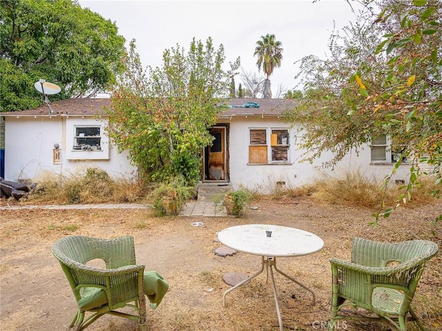 view of rear view of property