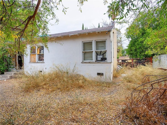 view of side of home