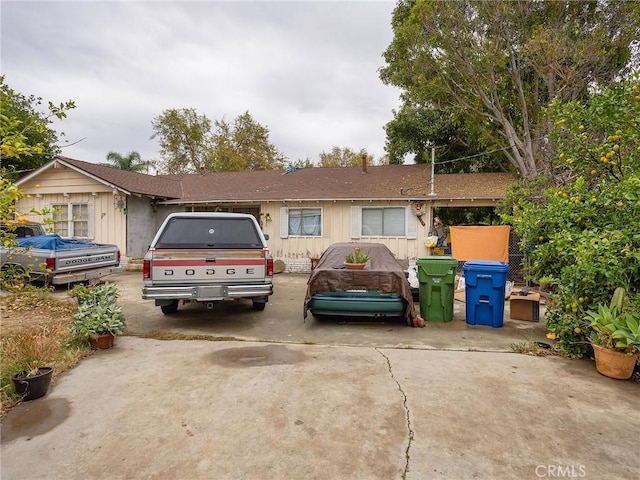 view of ranch-style house