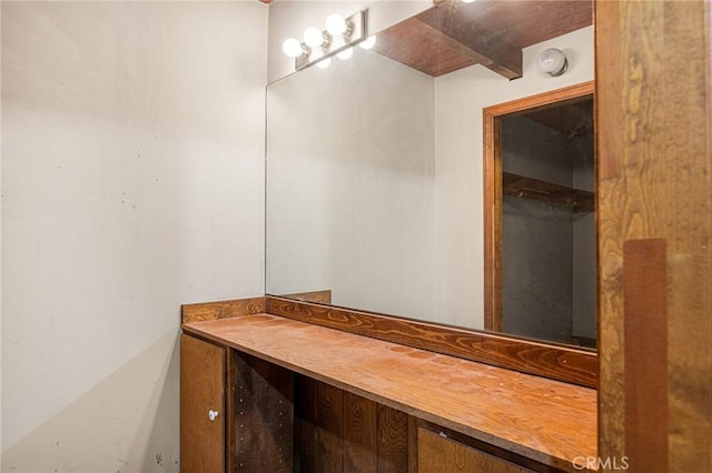 31413 Overhill Dr, Running Springs, CA 92382 - bathroom with vanity