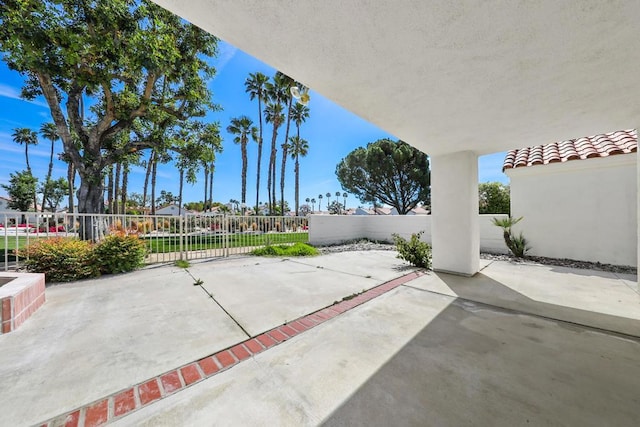 view of patio / terrace