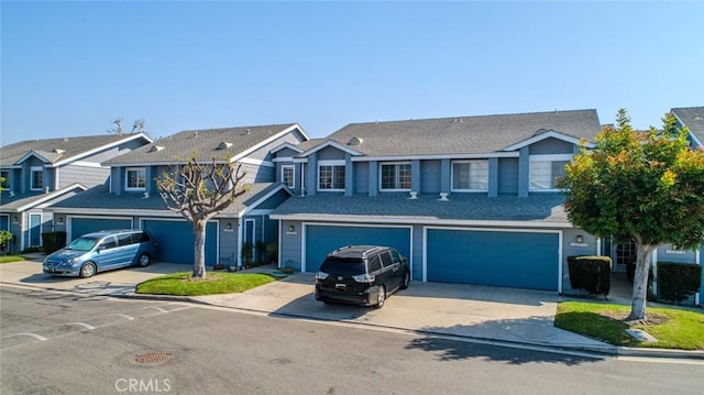 front facade featuring a garage