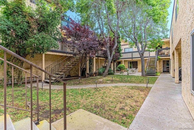 exterior space featuring a patio