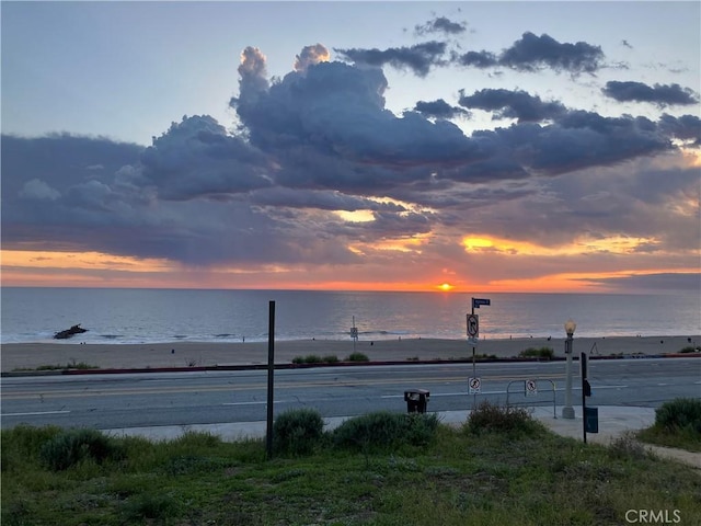 8635 Falmouth Ave Unit 301, Playa Del Rey, CA 90293 - property view of water featuring a view of the beach