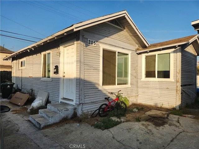 view of front of house