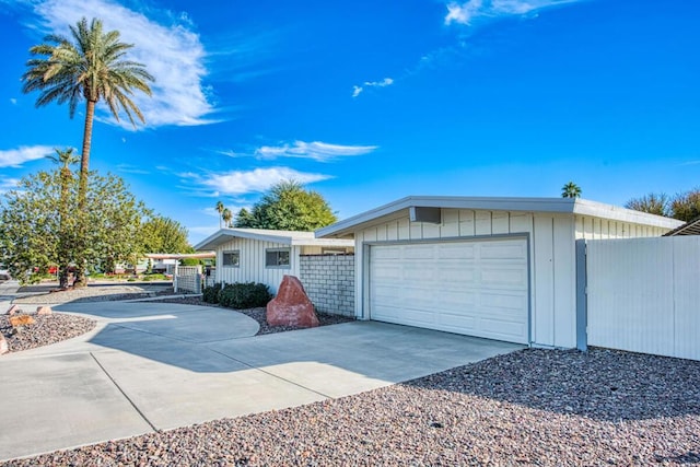 view of ranch-style home