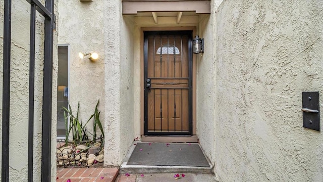 view of property entrance