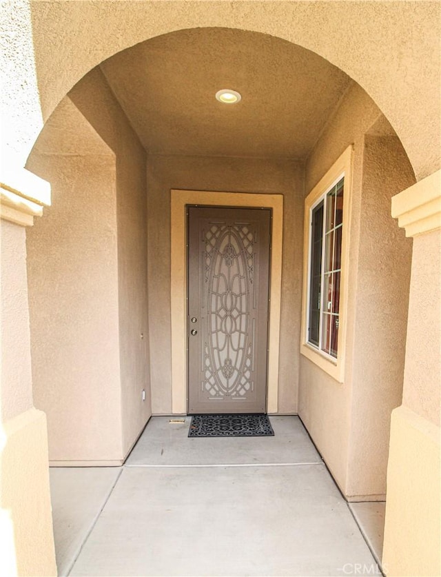 view of property entrance