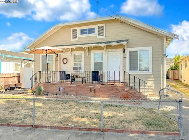 view of bungalow-style house