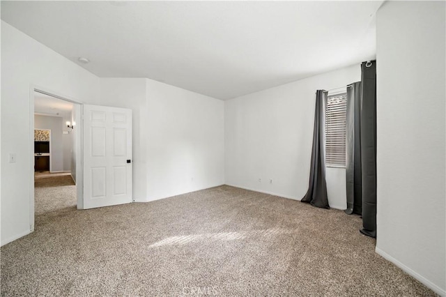 empty room with carpet flooring