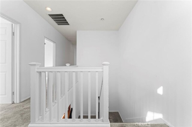 11465 Oakford Ln, Porter Ranch, CA 91326 - stairs with carpet floors and recessed lighting