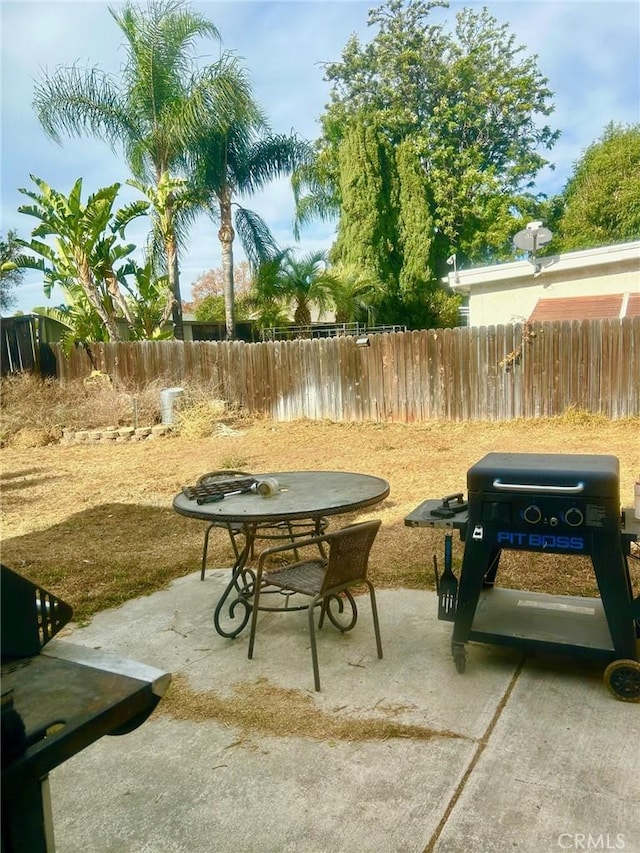 view of patio