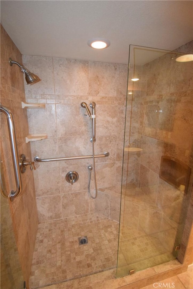 5362 Algarrobo Unit 2O, Laguna Woods, CA 92637 - bathroom featuring a stall shower