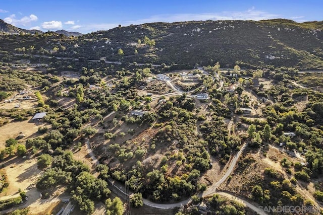 view of mountain feature