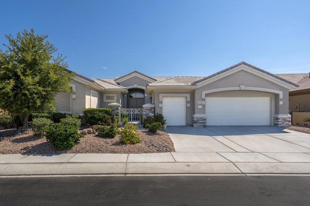 ranch-style house with a garage