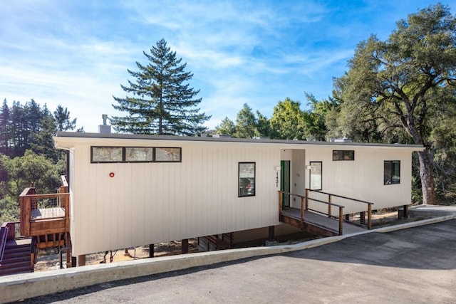 view of manufactured / mobile home