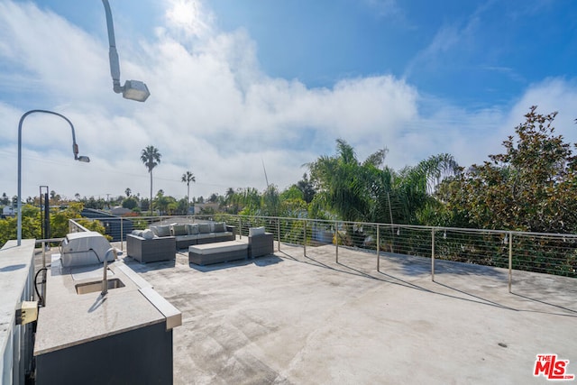 view of patio / terrace with outdoor lounge area