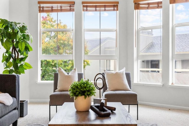 sunroom / solarium with plenty of natural light