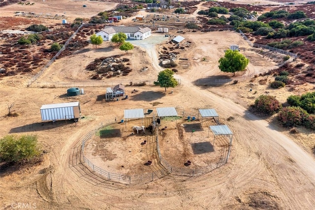38752 Ruth Rd, Hemet, CA 92544 - aerial view of sparsely populated area with a desert landscape