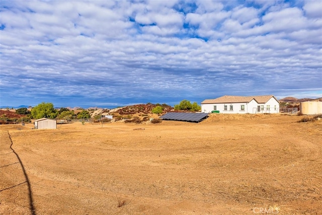 38752 Ruth Rd, Hemet, CA 92544 - view of yard with a shed and an outbuilding