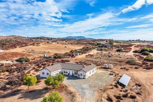 38752 Ruth Rd, Hemet, CA 92544 - view of rural area featuring a mountainous background and a desert landscape