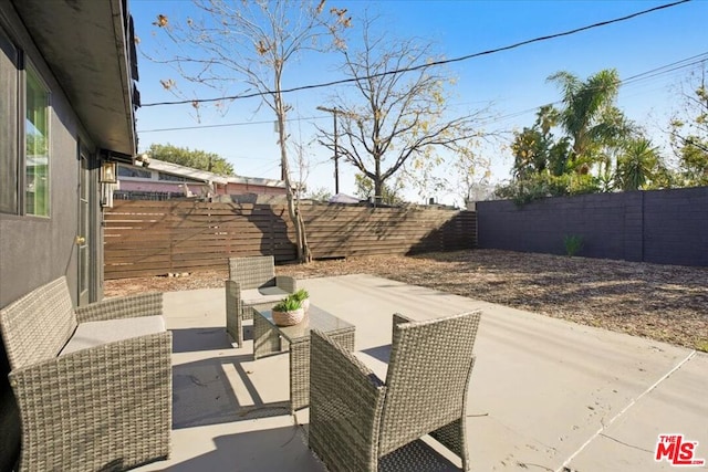 view of patio / terrace