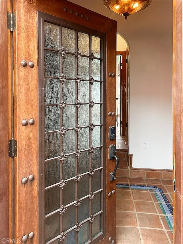 11431 Clybourn Ave, Lakeview Terrace, CA 91342 - doorway to outside with arched walkways