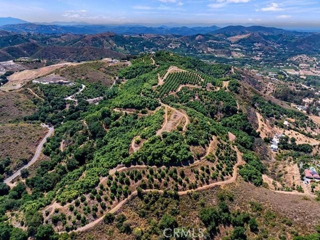 44665 La Cruz Dr, Temecula, CA 92590 - aerial view of sparsely populated area featuring a mountainous background