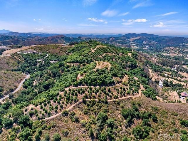 44665 La Cruz Dr, Temecula, CA 92590 - bird's eye view of a mountainous background
