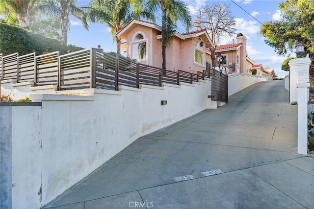 view of property exterior
