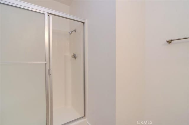 bathroom with walk in shower