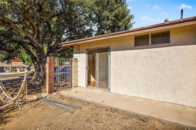 view of property entrance