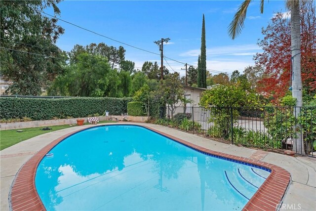 view of swimming pool