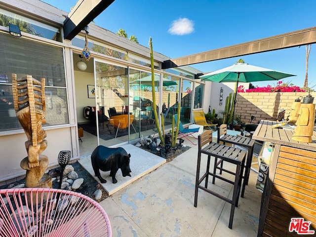 view of patio / terrace