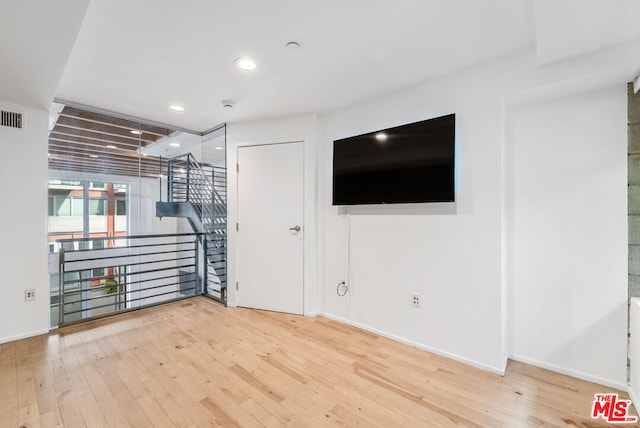 interior space with wood-type flooring